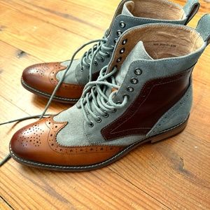 Stacy Adams Finnegan Wintip Lace Up Boot